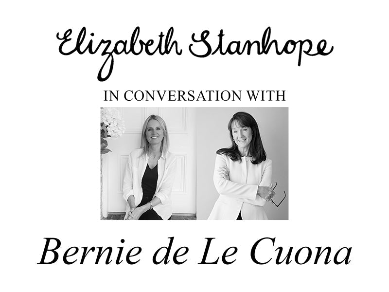 Bernie de Le Cuona In Conversation With Elizabeth Stanhope