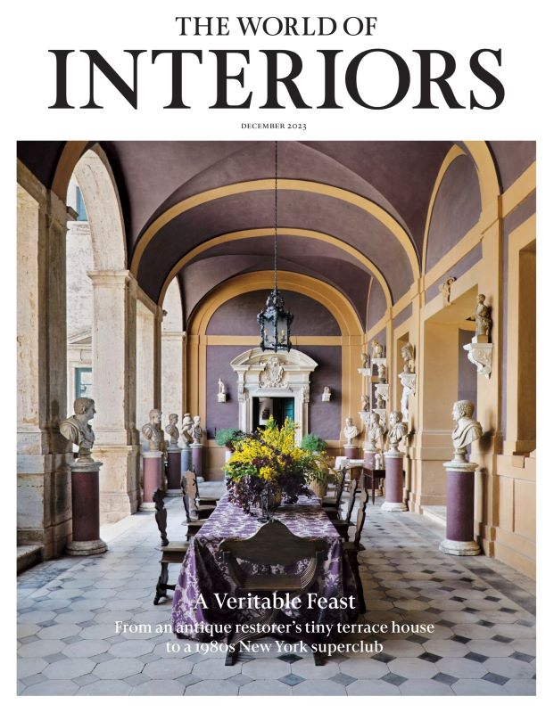 World of interiors Cover December-2024-deLeCuona
